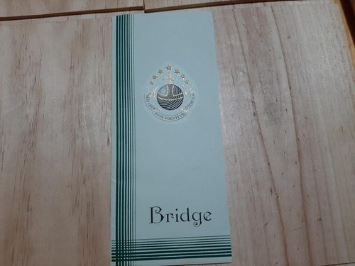 Rare carnet score bridge - de,