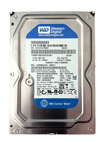 Disque dur western digital 5 - western, 3.5