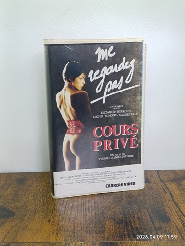 Vhs cours privé - /, k7