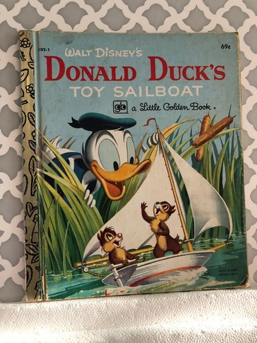 Donald duck toy sailboat - toy,