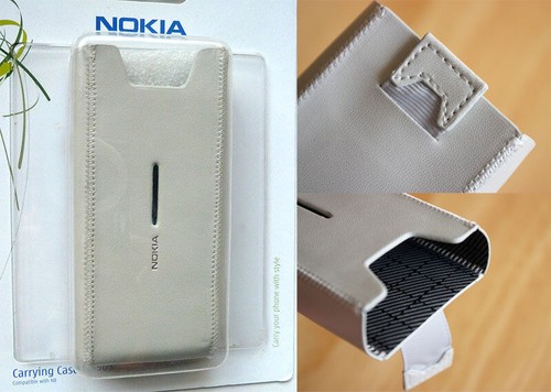 étui pour nokia c7 cuir - n8,