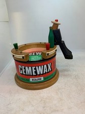 ANCIENNE BOITE PUBLICITAIRE DE MARQUE CEMEWAX DECOR MARIN