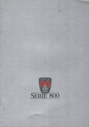 Brochure rover 820 - ▄▀▄,