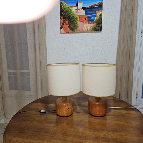 Paire lampe poser - lampe, à