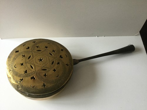 Ancienne bassinoire cuivre - bassinoire,
