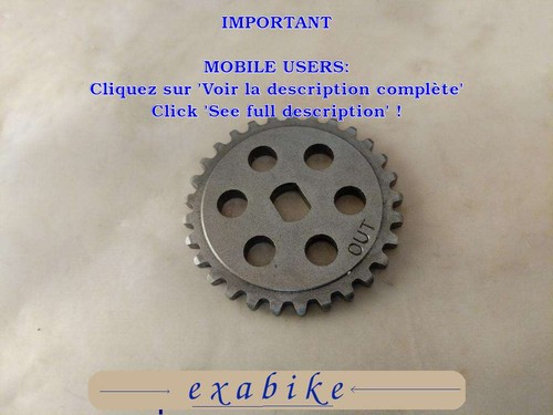 Pignon pompe huile pour - pignon,