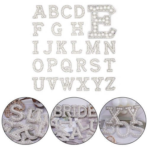 Lettres nacrées écussons
