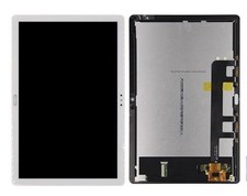 Blanc: écran LCD dalle screen
