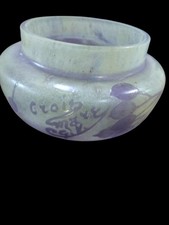 Pâte De Verre Signé 