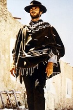 Clint Eastwood wearing Poncho