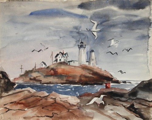 Eve nethercott phare maine - eve, du