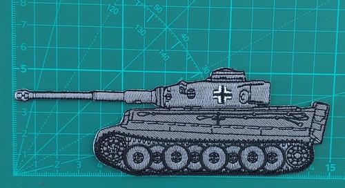 Ecusson char tigre german - char, .