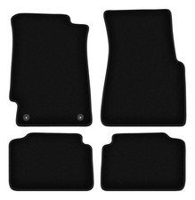 Tapis de sol en velours noir