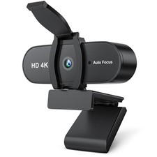 Webcam 4K, Full HD Caméra PC