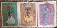 Lot De 3 MENUS Concorde Air