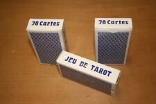 Lot 3 jeux de Tarot Peinture Tollens