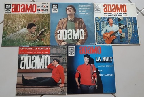 Lot disques vinyles - de, 45