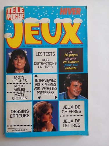 Tele poche jeux chantal - tele,