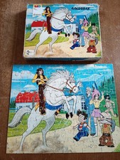 GOLDORAK goldrake Grendizer Puzzle MB 100 Pieces vintage Antenne 2 A2 Actarus