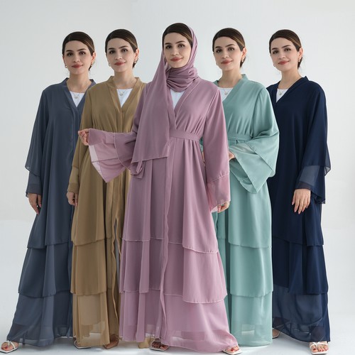 Eid muslim open abaya - eid, set