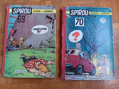 Spirou recueil 69 et 70 - recueil,