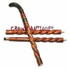 Canne De Marche En Bois