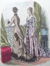 GRANDE GRAVURE DE MODE