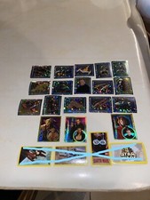 IMAGE STICKER PANINI MERLIN STAR WARS ÉPISODE 1 BRILLANTE FOIL 1CHOIX 1999