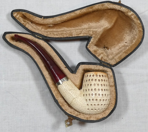 Ancienne pipe écume mer - ancienne,