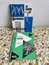 2 Anciens Livres Couture Je Serai Couturières La Couture Apprenez Vous Même 