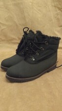 NOS Vtg Bellevue SOREL Ankle Boots Shearling Lined Sz 8 Laurentian Collection