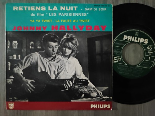 45t johnny hallyday - johnny,