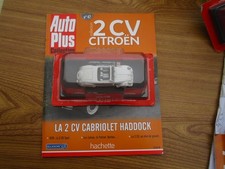 2 CV CITROEN CABRIOLET  MINIATURE 1/43  BOITE FASCICULE ENVOI GRATUIT