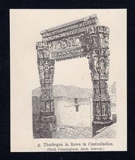 1880 Arc En Bois À Rewa En