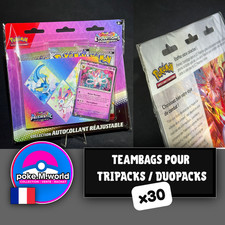 TCG - 30x Pochettes de Protection (Team Bags) pour Duopack/Tripack