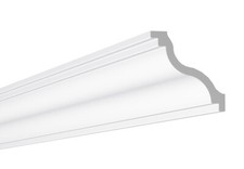 10 Mètres LX-165 Profilés Muraux Liserés Moulures Plats 100x100mm