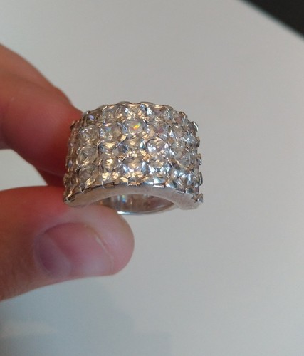 Imposante bague argent - imposante,
