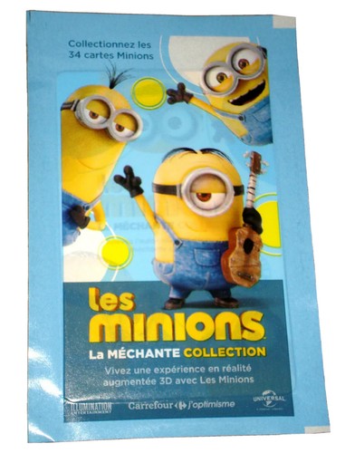 Cartes carrefour les minions - cartes, carrefour-