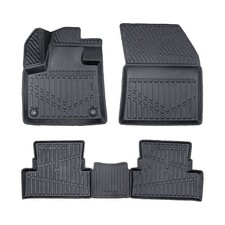 3D Tapis De Sol En Caoutchouc Pour Peugeot 3008/5008 2017-2024 4-Pcs Exclusive