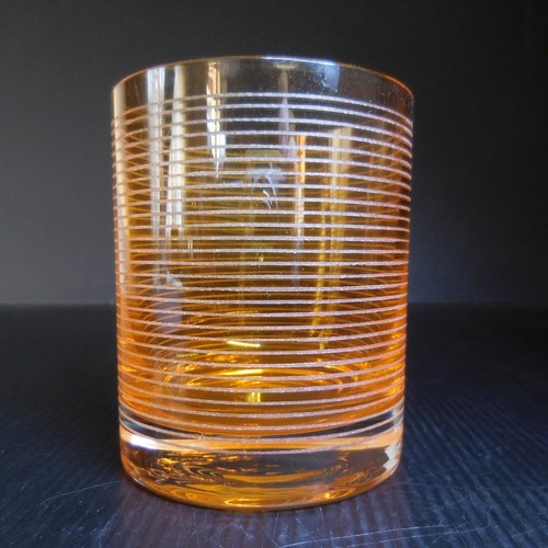 N9138 verre orange transparent - n9138,