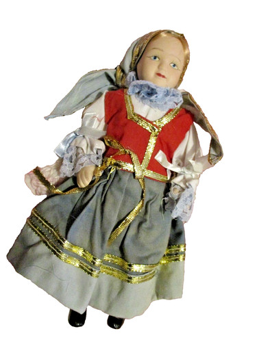 Poupée monde porcelaine de - du,