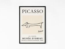 De Picasso Teckel Chien Ligne