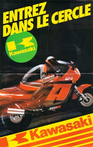 Brochure kawasaki 1986 gpz - 1986,