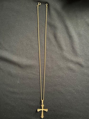 Chaine croix or - chaine, et