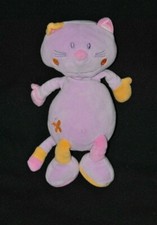 Peluche doudou chat SAUTHON