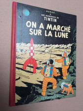 Hergé Tintin On a marché sur la Lune édition originale française B11 1954 en tbe