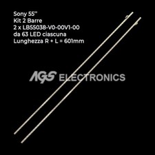 KIT 2 BARRES DE BANDE LED SONY