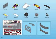 PLAYMOBIL 4365 Racing Voiture Tuning Effets lumineux Pièces détachées 3911