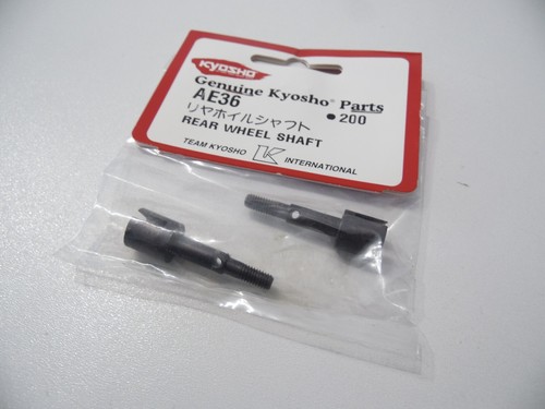 Kyosho ae36 rear wheel shaft - rear,
