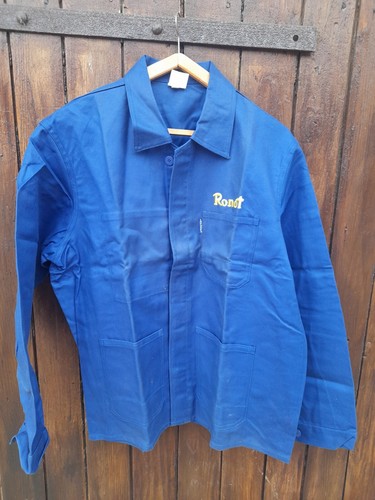 Veste travail usine bleu - veste,